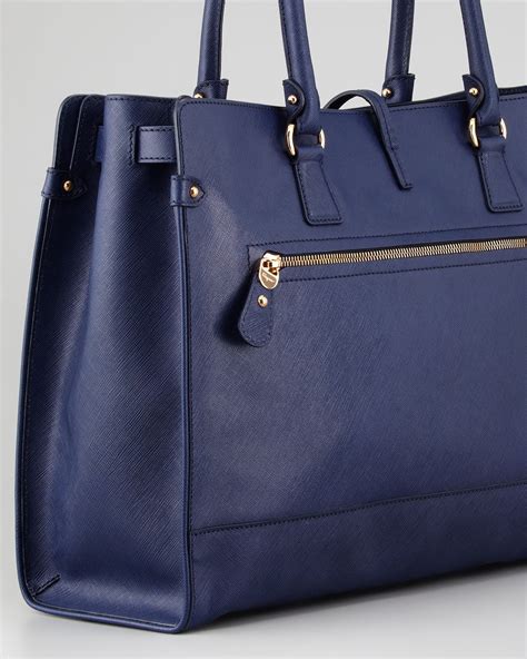 navy blue large leather handbags.